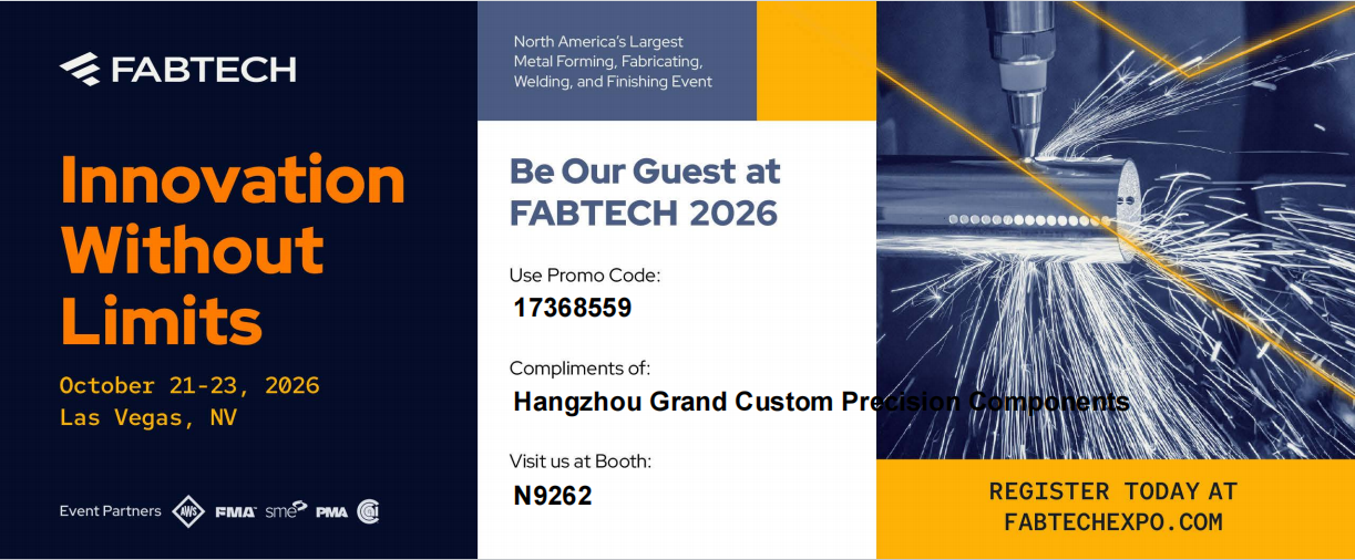 GRANDIND esporrà al FABTECH 2026 Las Vegas