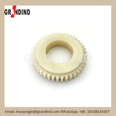 Componente ingranaggio in plastica di nylon lavorato a CNC